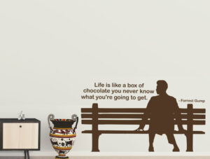 מדבקה - פורסט גאמפ