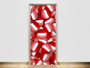 טפט לדלת - אין כניסה!