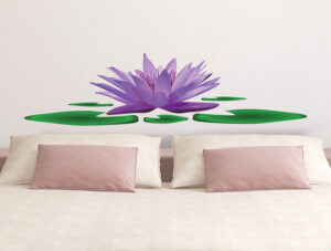 מדבקה - פרח לוטוס