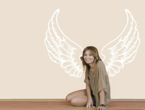 מדבקה - כנפיים יפייפיות