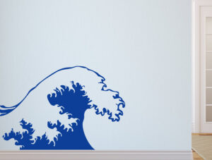 מדבקה - גל ים