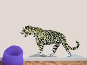 מדבקה - נמר יפיפה