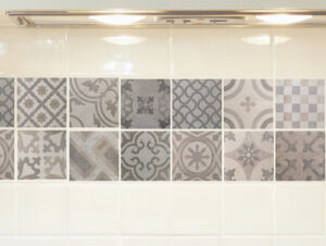 מדבקה - אריחי אבן מעוצבים