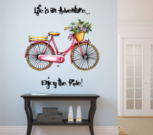 מדבקה - החיים הם הרפתקה