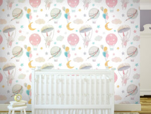 טפט - ארנבים חמודים צונחים מהשמים