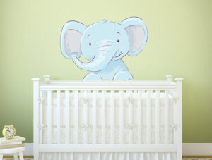 מדבקה - פיל חמוד