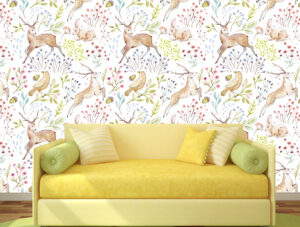 טפט - איילים יפיפיים מעוצבים