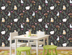 טפט - חיות חמודות עם רקע כהה