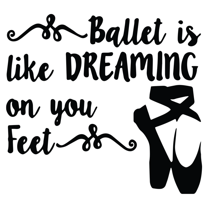 מדבקה - בלט זה כמו לחלום...