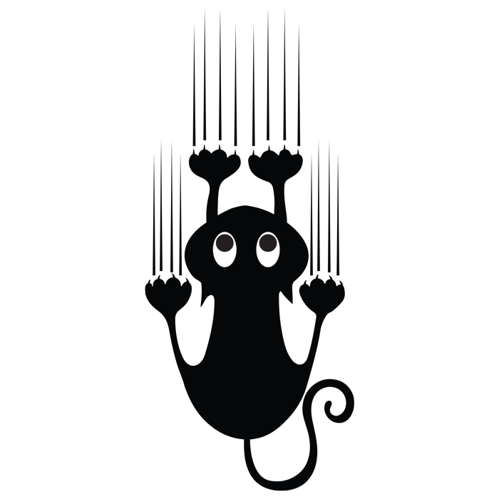 מדבקה - חתלתול שובב