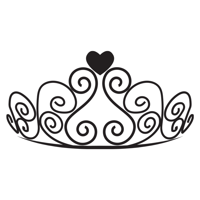 מדבקה - כתר מלכותי