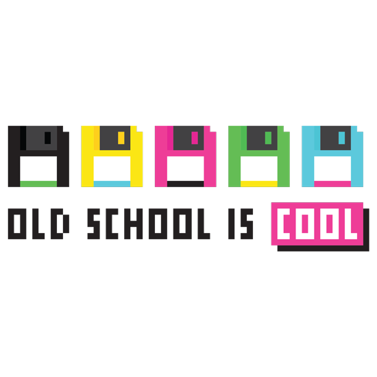 מדבקה - ישן זה מגניב