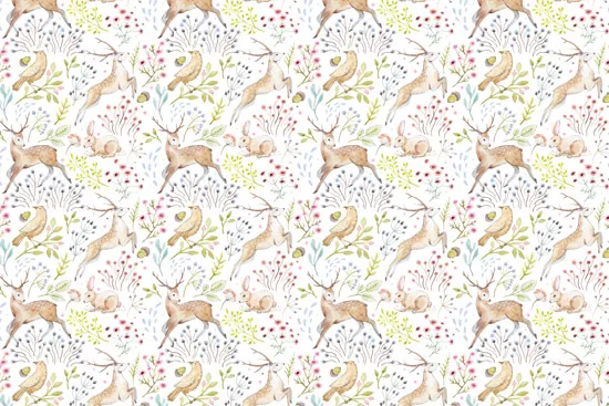 טפט - איילים יפיפיים מעוצבים