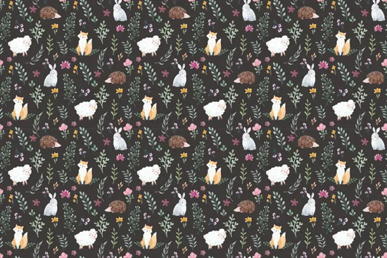 טפט - חיות חמודות עם רקע כהה