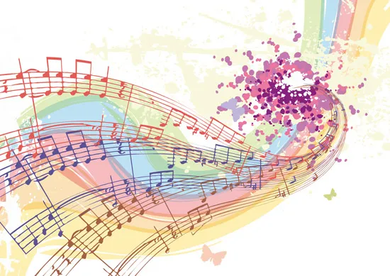 טפט - גרפיטי צבעוני ומוזיקלי