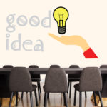 מדבקה - רעיון טוב