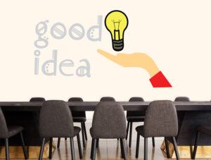 מדבקה - רעיון טוב