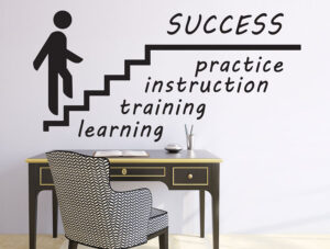 מדבקה - הדרך להצלחה