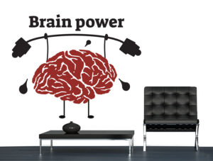 מדבקה - הכוח של המוח