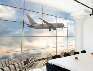 טפט - מטוס בשדה תעופה