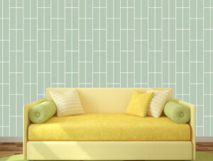טפט - מלבנים ירוקים מעוצבים