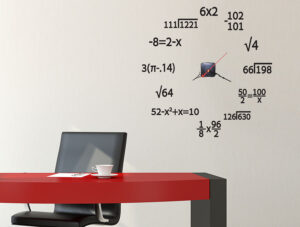 מדבקה | שעון חשבון