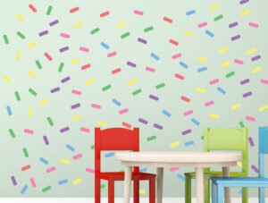 סט מדבקות | סוכריות צבעוניות