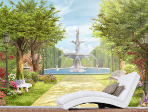 טפט | גינה מפוארת