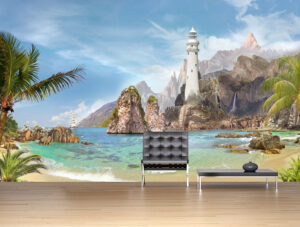 טפט | מגדלור בים