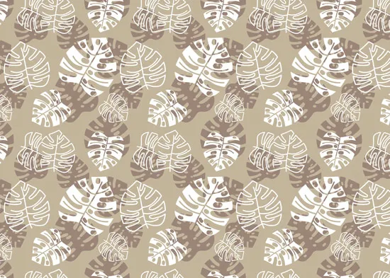 טפט - עלים מעוצבים ומסוגננים