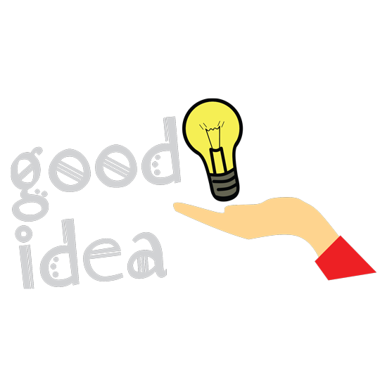 מדבקה - רעיון טוב