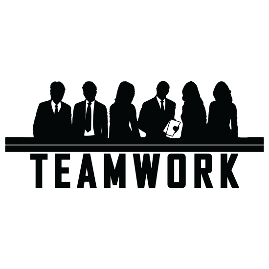 מדבקה - עבודת צוות