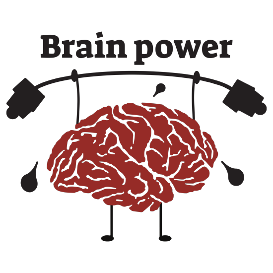 מדבקה - הכוח של המוח