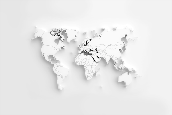 טפט - מפה לבנה תלת מימדית