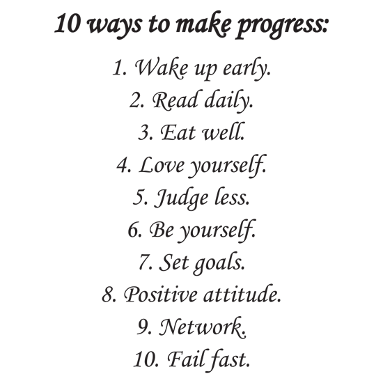 מדבקה | 10 דרכים להתקדמות