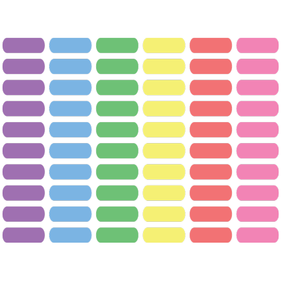 סט מדבקות | סוכריות צבעוניות