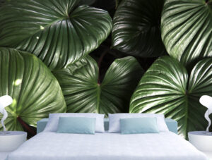 שיח עלים ירוקים