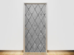 מדבקת טפט | דלת ברזל