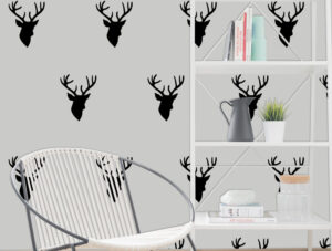 סט מדבקות איילים מהממים