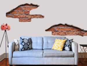 מדבקות חיתוכי בריקים אנגליים