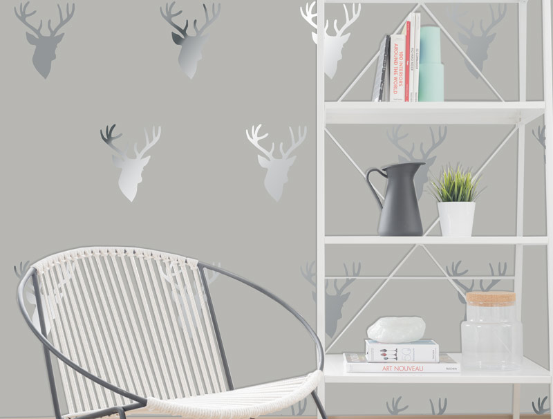 סט מדבקות איילים מהממים