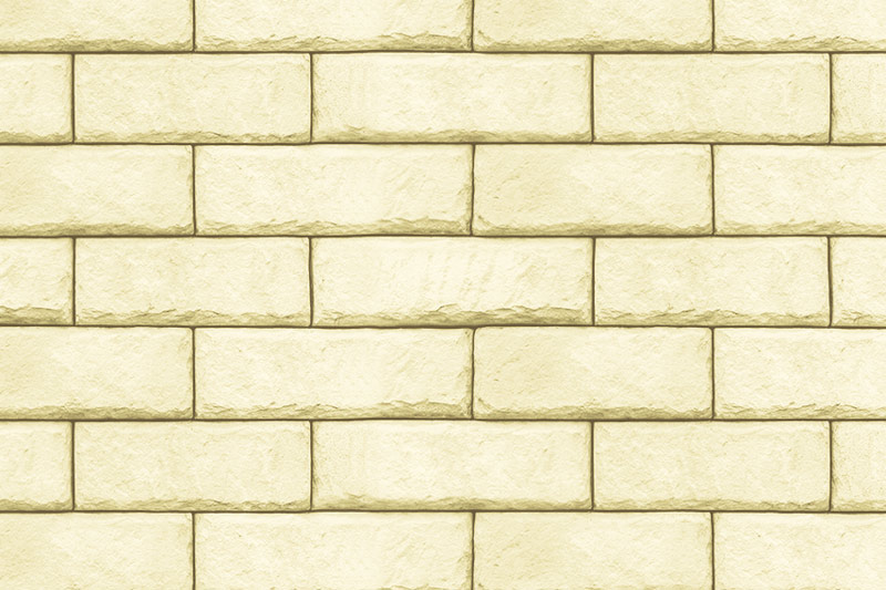 טפט בריקים בצבע צהבהב