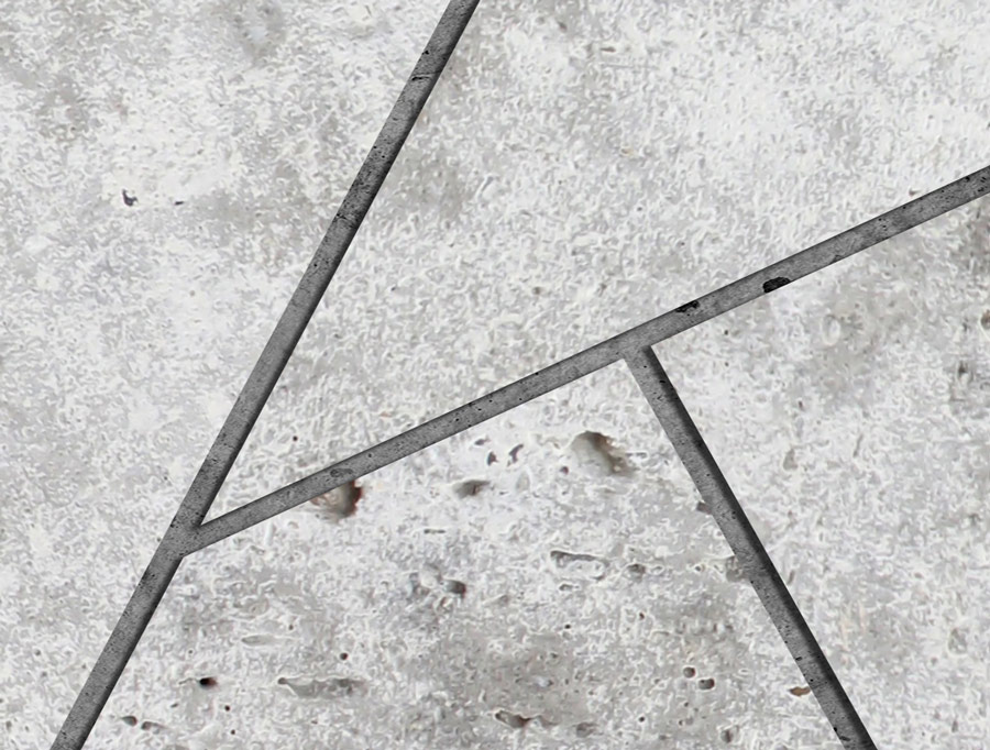 טפט | צורות גאומטריות בטון