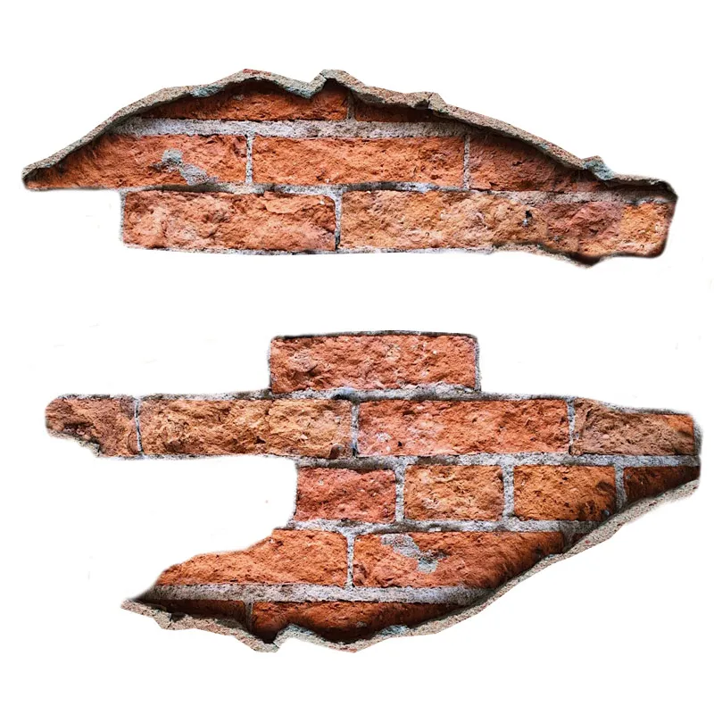 מדבקות חיתוכי בריקים אנגליים