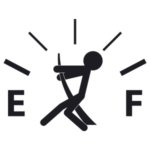 מדבקה לרכב - עוד דלק