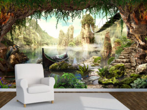 טפט - מערה באגם