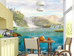 טפט - אגם יפיפה ומפלים