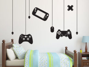מדבקת קיר - גיימינג