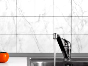 אריחים - שיש לבן