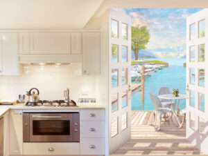 טפט - מרפסת על המזח